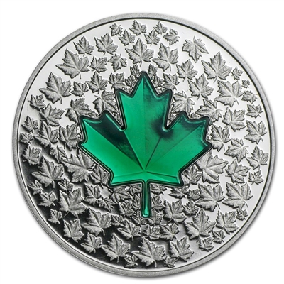 2014 Canada $20 Maple Leaf Impression (#2) Fine Silver (No Tax)