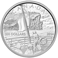 2014 Canada $100 100th Anniversary of the Declaration of WWI (No Tax)