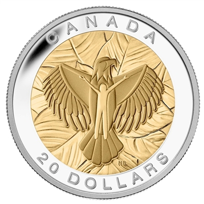 2014 Canada $20 The Seven Sacred Teachings - Love Fine Silver (No Tax)