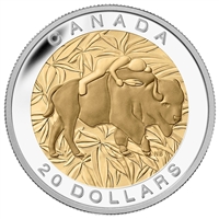 2014 Canada $20 Seven Sacred Teachings : Respect Fine Silver (No Tax)