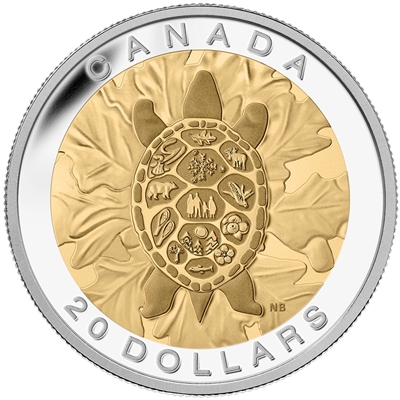 2014 Canada $20 The Seven Sacred Teachings: Truth (No Tax)