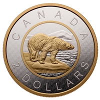 2015 Canada $2 5oz. $2 Big Coin Fine Silver (TAX Exempt)