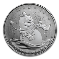 2014 Canada $20 for $20 #14 Snowman Fine Silver (No Tax)