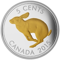 2015 5-cent Legacy of the Canadian Nickel - The Centennial (No Tax)