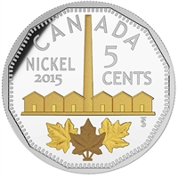 2015 5-cent Legacy of the Canadian Nickel - Identification of Nickel (No Tax)