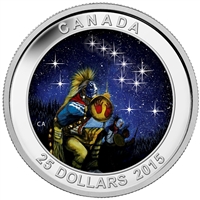 2015 Canada $25 Star Charts - The Quest (#1) Fine Silver (No Tax)