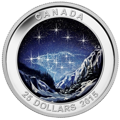 2015 Canada $25 Star Charts - Eternal Pursuit Fine Silver (No Tax)