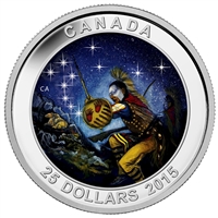 2015 Canada $25 Star Charts - The Wounded Bear Fine Silver (No Tax)
