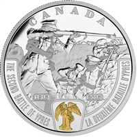 2015 Canada $20 WWI Battlefront - The Second Battle of Ypres (No Tax)