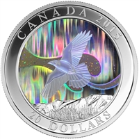 2015 Canada $20 A Story of the Northern Lights - The Raven (No Tax)