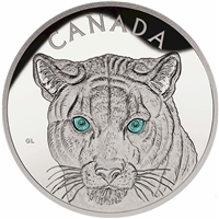 2015 Canada $250 In The Eyes of the Cougar Kilo Fine Silver (No Tax)