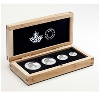 2015 Canada Bald Eagle Fractional Fine Silver 4-coin Set (No Tax)
