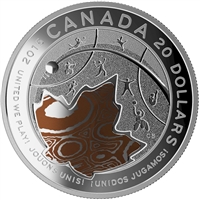 RDC 2015 Canada $20 United We Play - 2015 Pan AM/ParaPan AM Games (No Tax) Scuffed