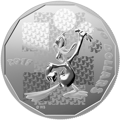 2015 Canada $10 Looney Tunes Daffy Duck "You're Despicable" (No Tax)