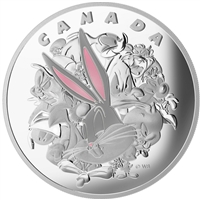 2015 Canada $250 Looney Tunes Ensemble Cast Silver Kilo Coin (No Tax)