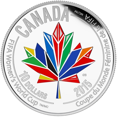 2015 $10 Canada Welcomes the FIFA Women's World Cup (TAX Exempt)