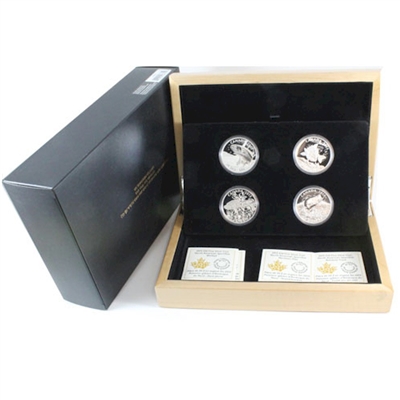 2015 Canada $20 Full American Sportfish 4-Coin Set & Deluxe Case (No Tax)