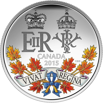 2015 Canada $20 A Historic Reign Fine Silver (No Tax)