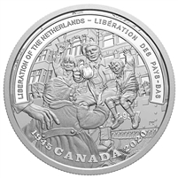 2020 $20 WWII Battlefront Series - Liberation of the Netherlands Fine Silver