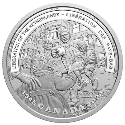 2020 $20 WWII Battlefront Series - Liberation of the Netherlands Fine Silver