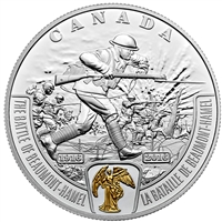 2016 Canada $20 WWI Battlefront - Battle of Beaumont-Hamel (No Tax)