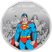 2015 Canada $10 DC Comics Originals - Legacy Fine Silver (No Tax)