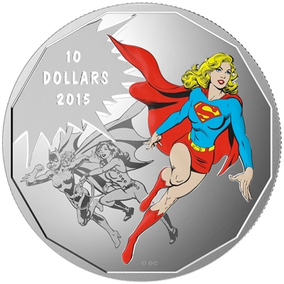 RDC 2015 Canada $10 DC Comics Originals - Unity Fine Silver (No Tax) Damaged Case