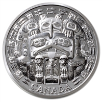 2015 Canada $500 The Dance Screen (The Scream Too) 5kg Silver (No Tax)