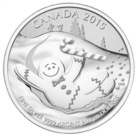 2015 Canada $20 for $20 #18 Gingerbread Man Fine Silver (NO Tax)