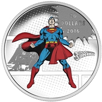 2016 Canada $20 DC Comics Originals - The Man of Steel (TAX Exempt)