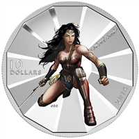 2016 Canada $10 Batman VS Superman - Wonder Woman (TAX Exempt)