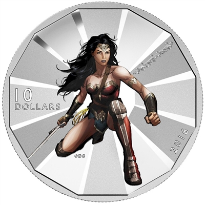 RDC 2016 Canada $10 Batman VS Superman - Wonder Woman (No Tax) Toned