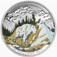 2016 Canada $20 Landscape Illusion - Mountain Goat (No Tax)