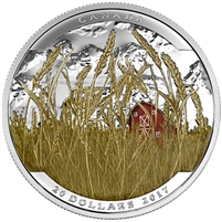 2017 Canada $20 Landscape Illusion - Pronghorn Fine Silver (No Tax)