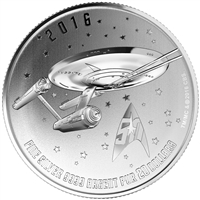 2016 Canada $20 for $20 #21 Star Trek Enterprise Fine Silver (No Tax)