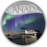 2017 $10 Celebrating Canada's 150th - Float Planes on the Mackenzie River (No Tax)