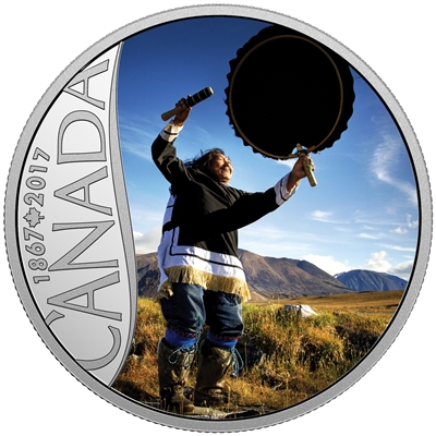 2017 $10 Celebrating Canada's 150th - Drum Dancing (No Tax)