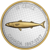 2017 Canada 10-cent Big Coin - Alex Colville Design 5oz. Fine Silver (No Tax)