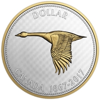 2017 Canada $1 Big Coin - Alex Colville 5oz. Fine Silver (No Tax)