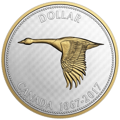 2017 Canada $1 Big Coin - Alex Colville 5oz. Fine Silver (No Tax)
