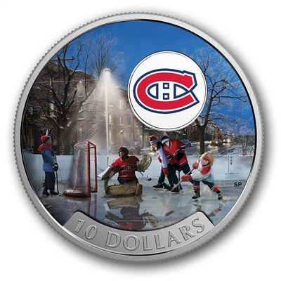 RDC 2017 Canada $10 Passion to Play - Montreal Canadiens (No Tax) Toned