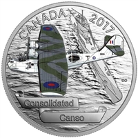 2017 Canada $20 Aircraft of WWII - Consolidated Canso (No Tax)