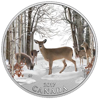 2017 $10 Iconic Canada - Spring Sightings Fine Silver (No Tax)