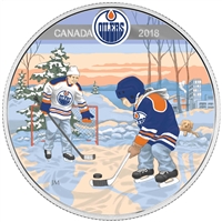 2018 Canada $10 Learning to Play - Edmonton Oilers Fine Silver (No Tax)