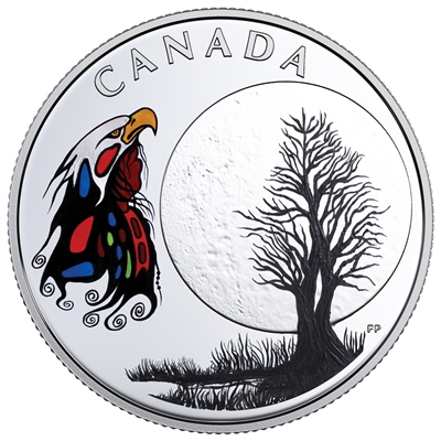 2018 Canada $3 13 Teachings from Grandmother Moon - Spirit Moon (No Tax)