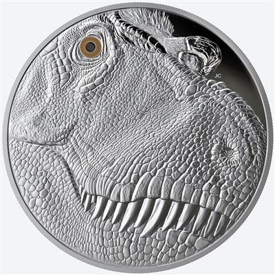 2018 Canada $250 A Fierce Gaze - Tyrannosaurus Rex Fine Silver (No Tax)