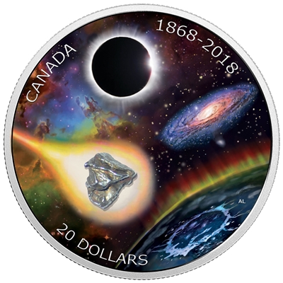2018 $20 150th Anniversary of the Royal Astronomical Society of Canada Meteorite