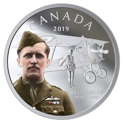 RDC 2019 Canada $20 125th Ann. of the Birth of Billy Bishop (No Tax) scratched capsule