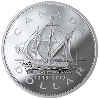 2019 Canada $1 70th Anniversary of Newfoundland Joining Canada Fine Silver (No Tax)