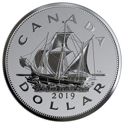 2019 Canada $1 Piedfort Heritage of the Royal Canadian Mint - The Matthew (No Tax)